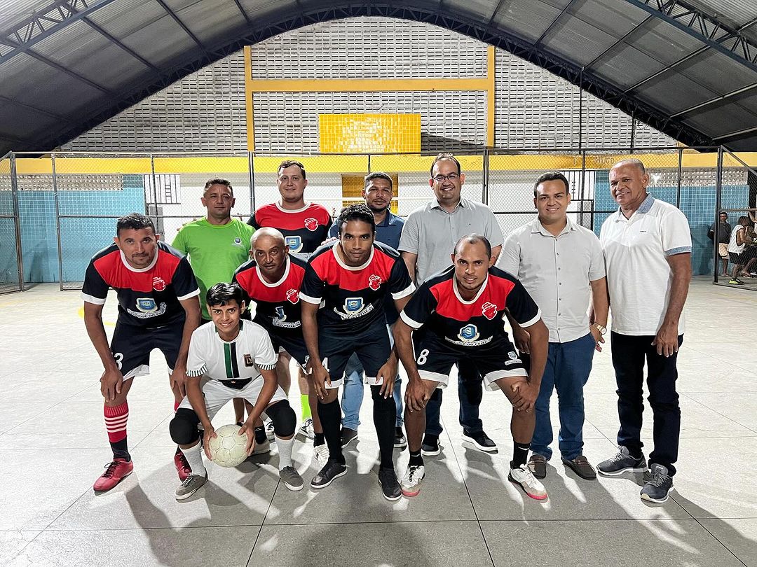 Abertura da 3° Copa dos Carnaúbais de veteranos de Futsal.