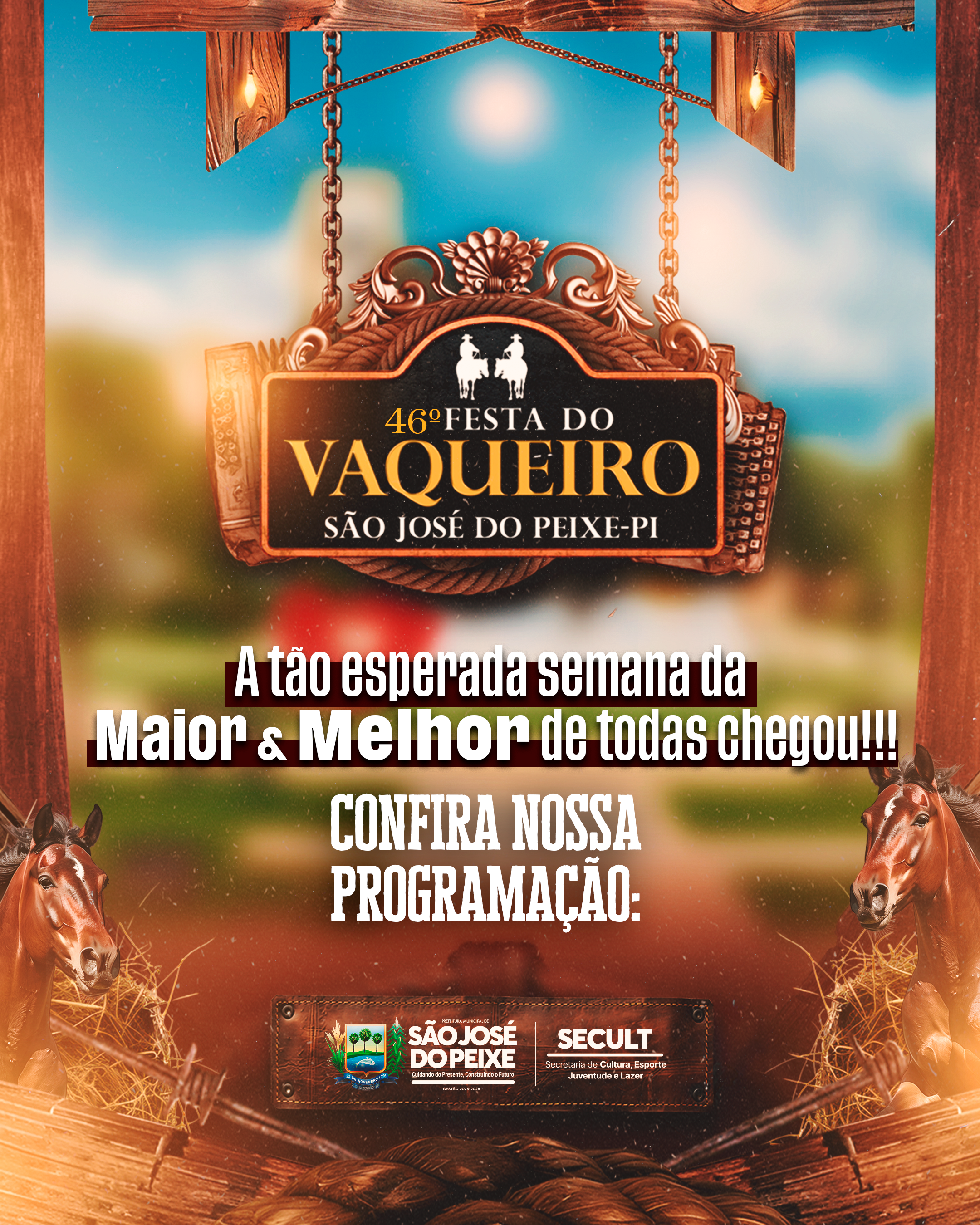 A tão esperada semana da MAIOR e MELHOR de todas chegou!!!